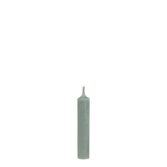 Short Dinner Candle 11x2 cm Verte