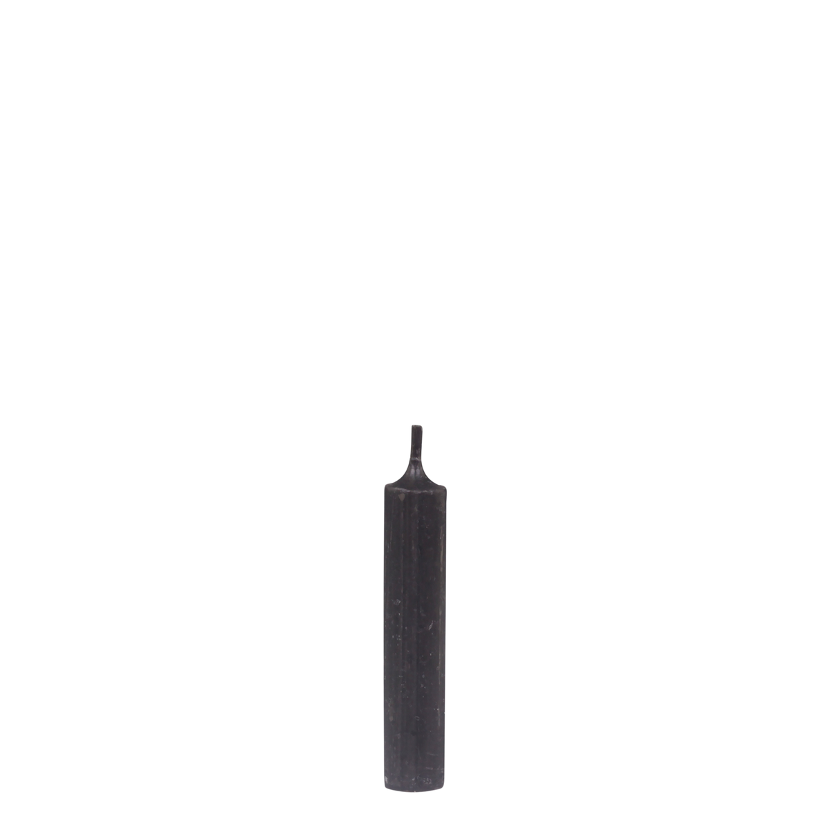Short Dinner Candle 11x2 cm Black