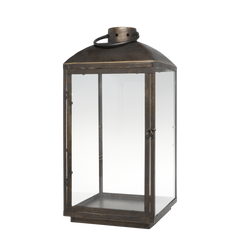 Lanterne Antik Messing 66x30x20 cm