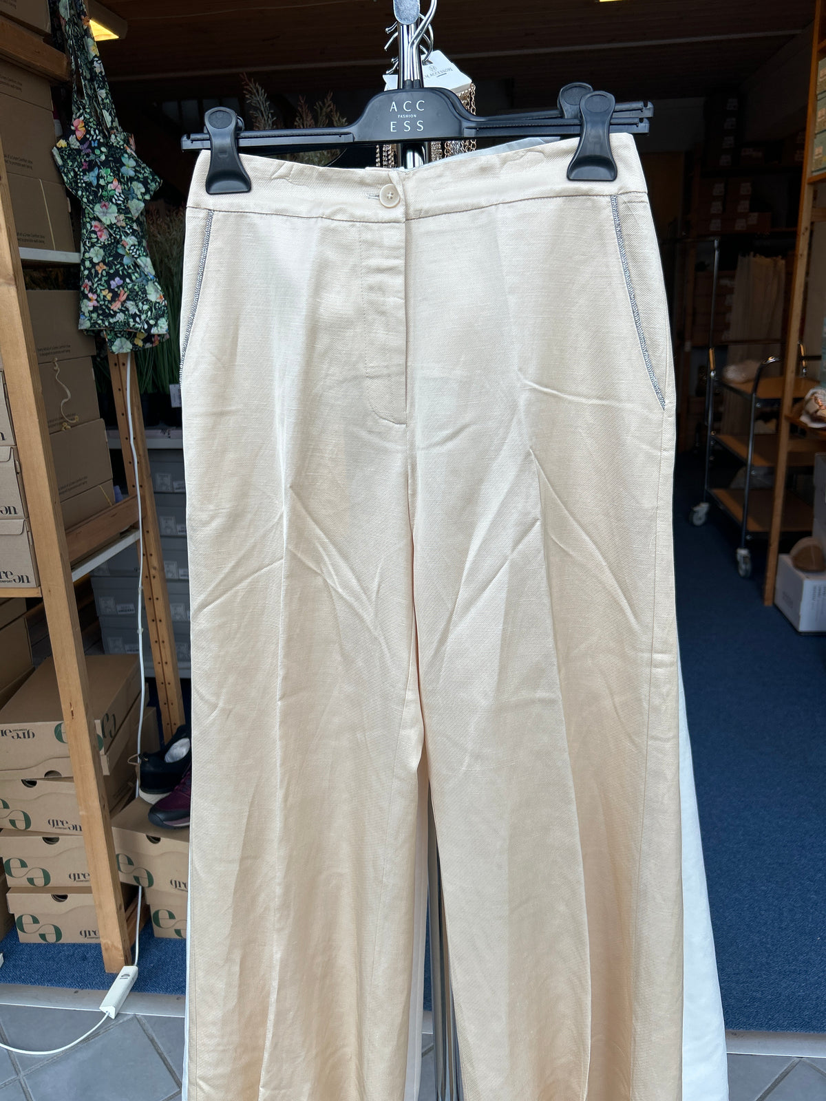 Bukser med rhinsten by Krone 1