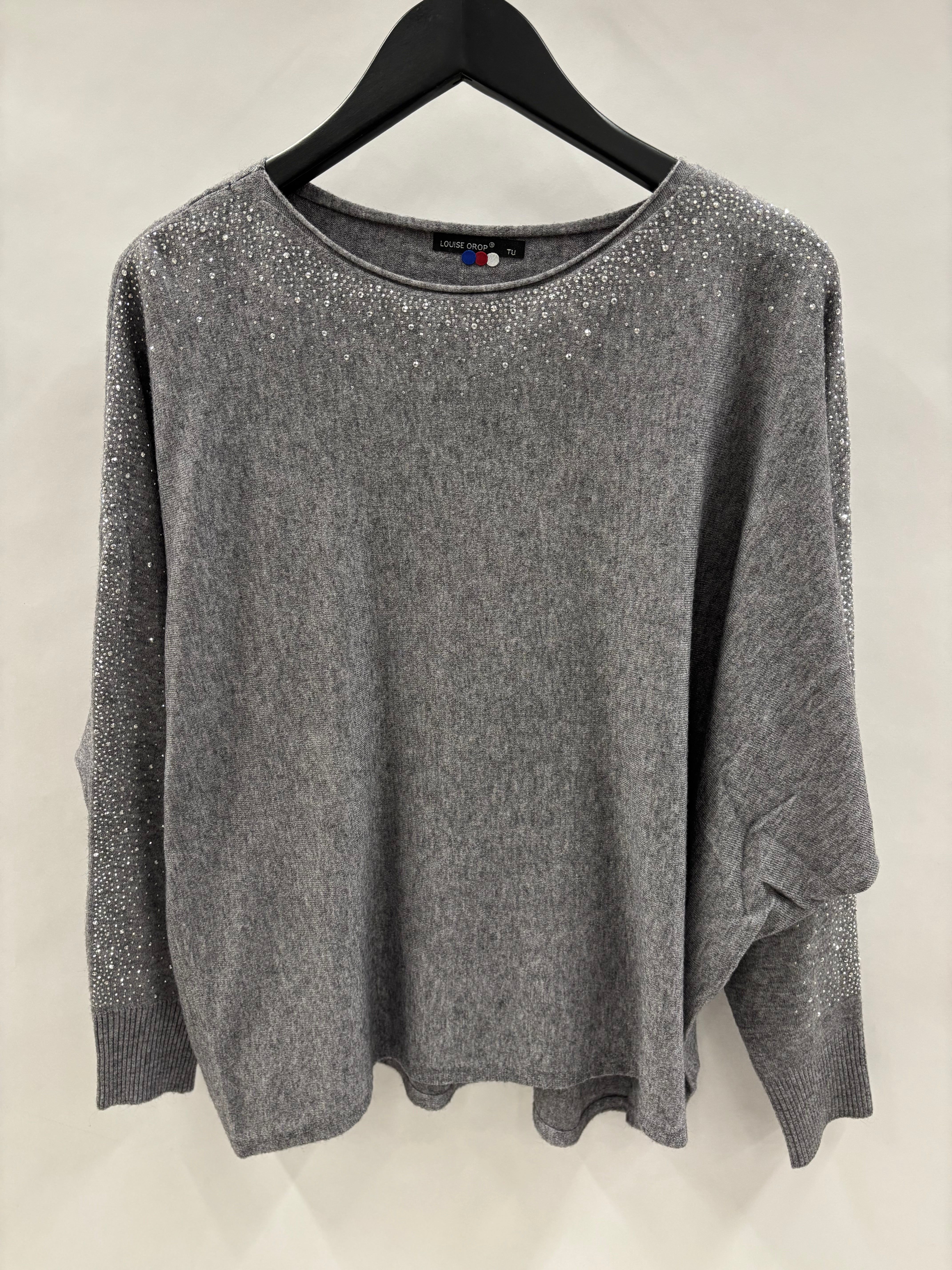 Strikbluse, Blingærmer