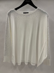 Strikbluse, Blingærmer