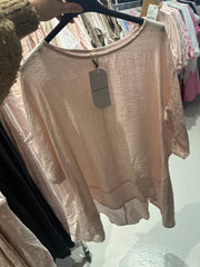 Asymmetrisk bluse by Luxluna