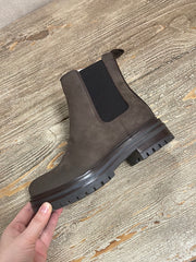 Duffy ruskindsstøvler med elastik by Krone 1