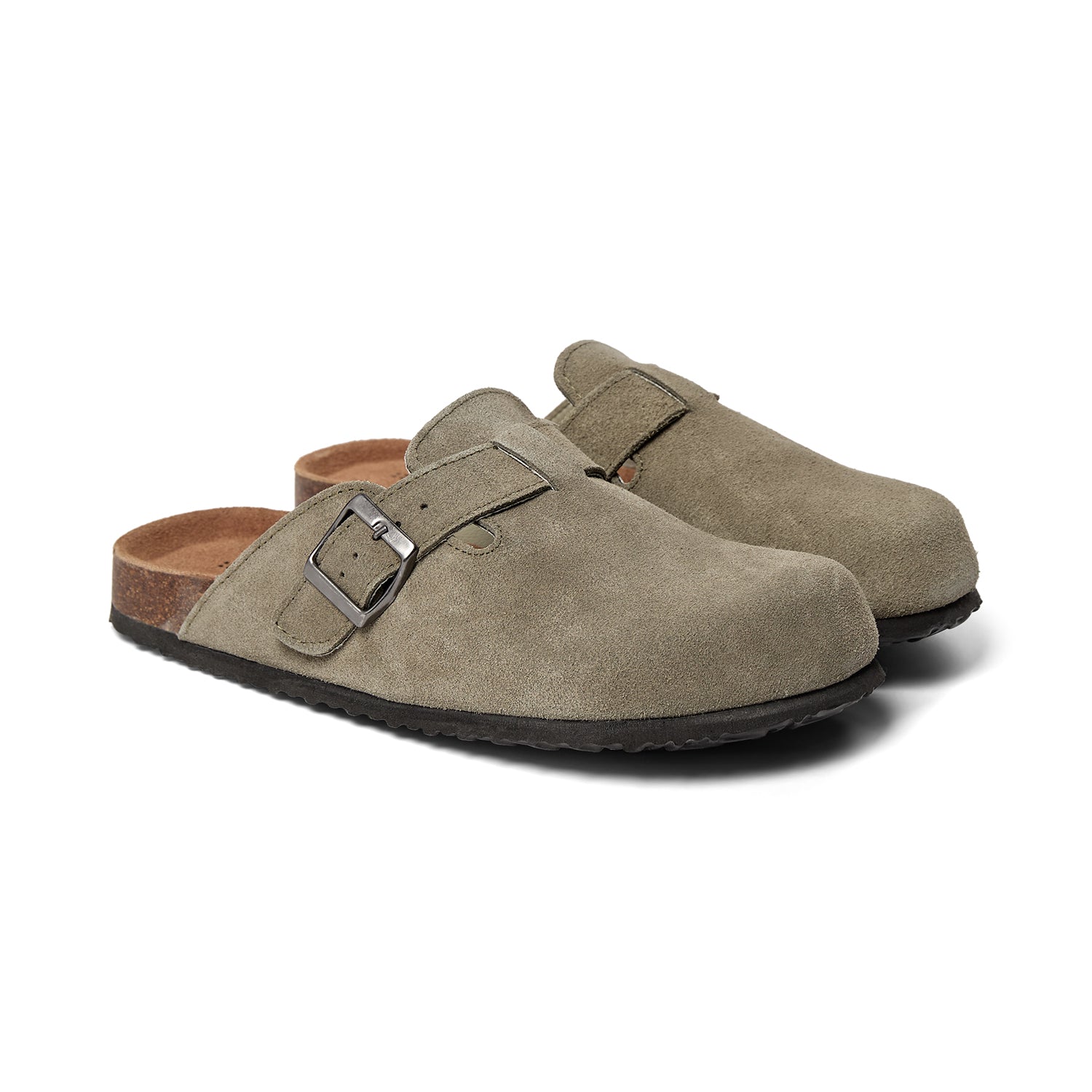 KPHBALLEN Mens SUEDE LEATHER CLOSE SANDALS