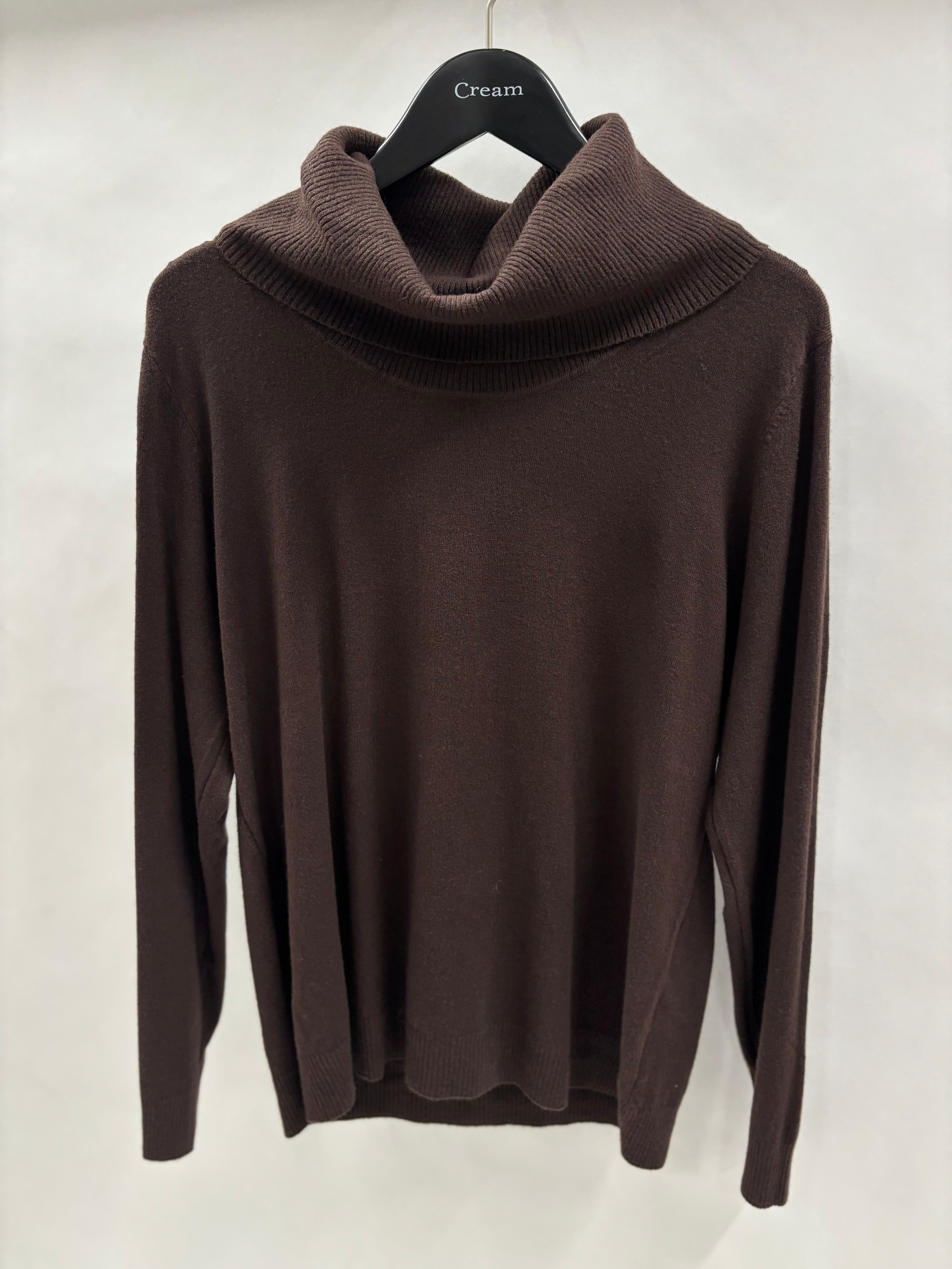 Strikbluse Stor Krave