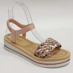 Sandaler med blød bund og roseprint - ITMAJ25