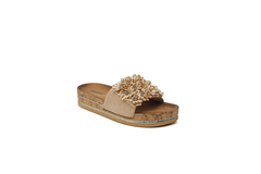 Blomster sandaler med bling