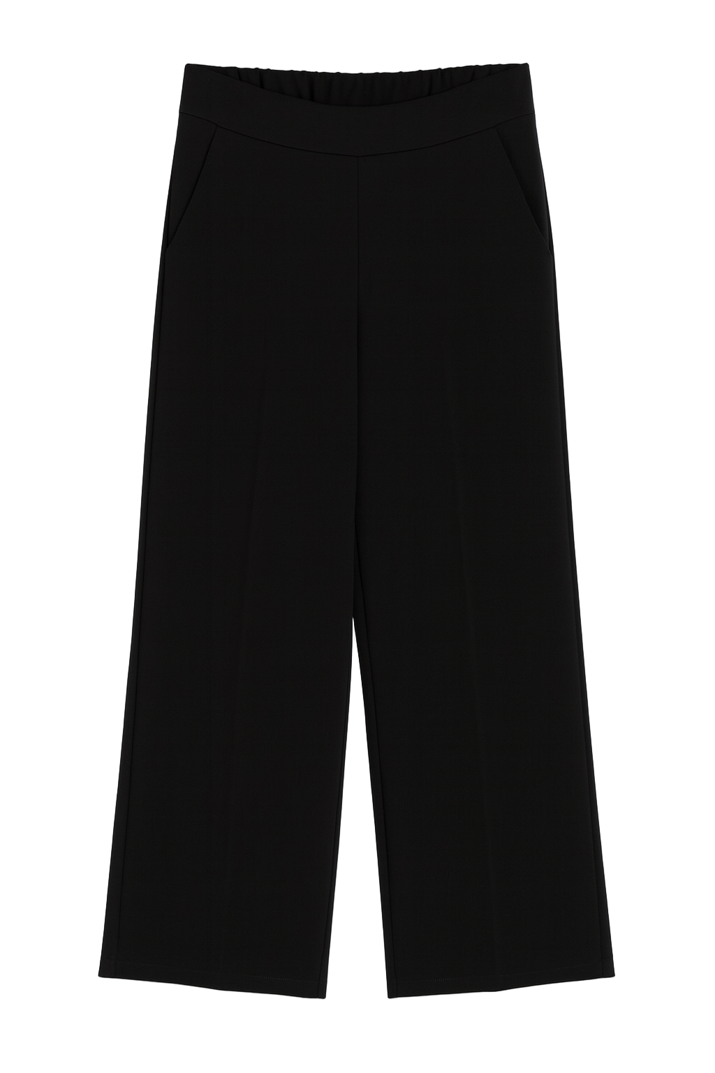 Struktureret jogger m. Pressefold