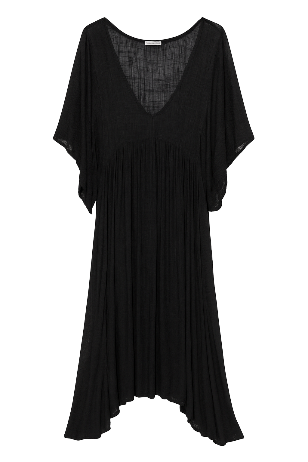 Lang kjole med snit over brystet by Krone 1