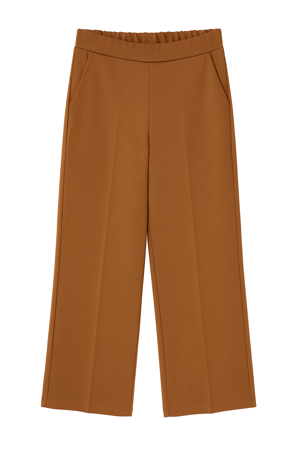 Struktureret jogger m. Pressefold