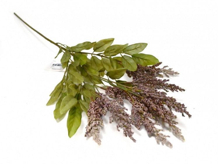 Gren med lavendel og grønt løv 66 cm by Geilu Sala