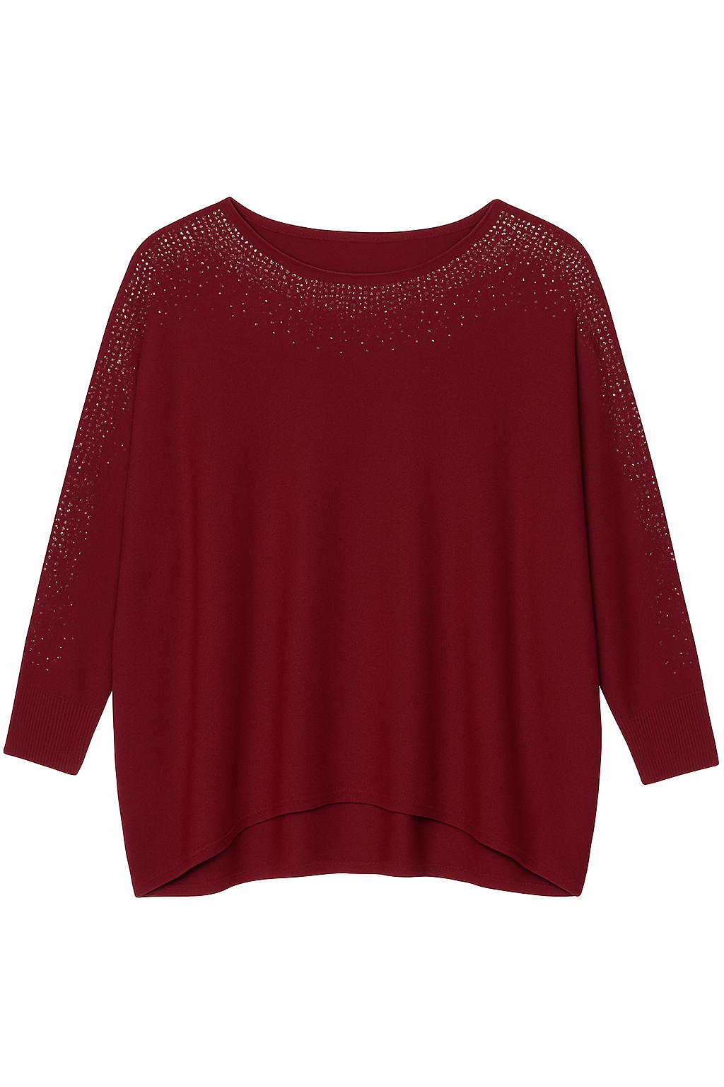 Strikbluse, Blingærmer