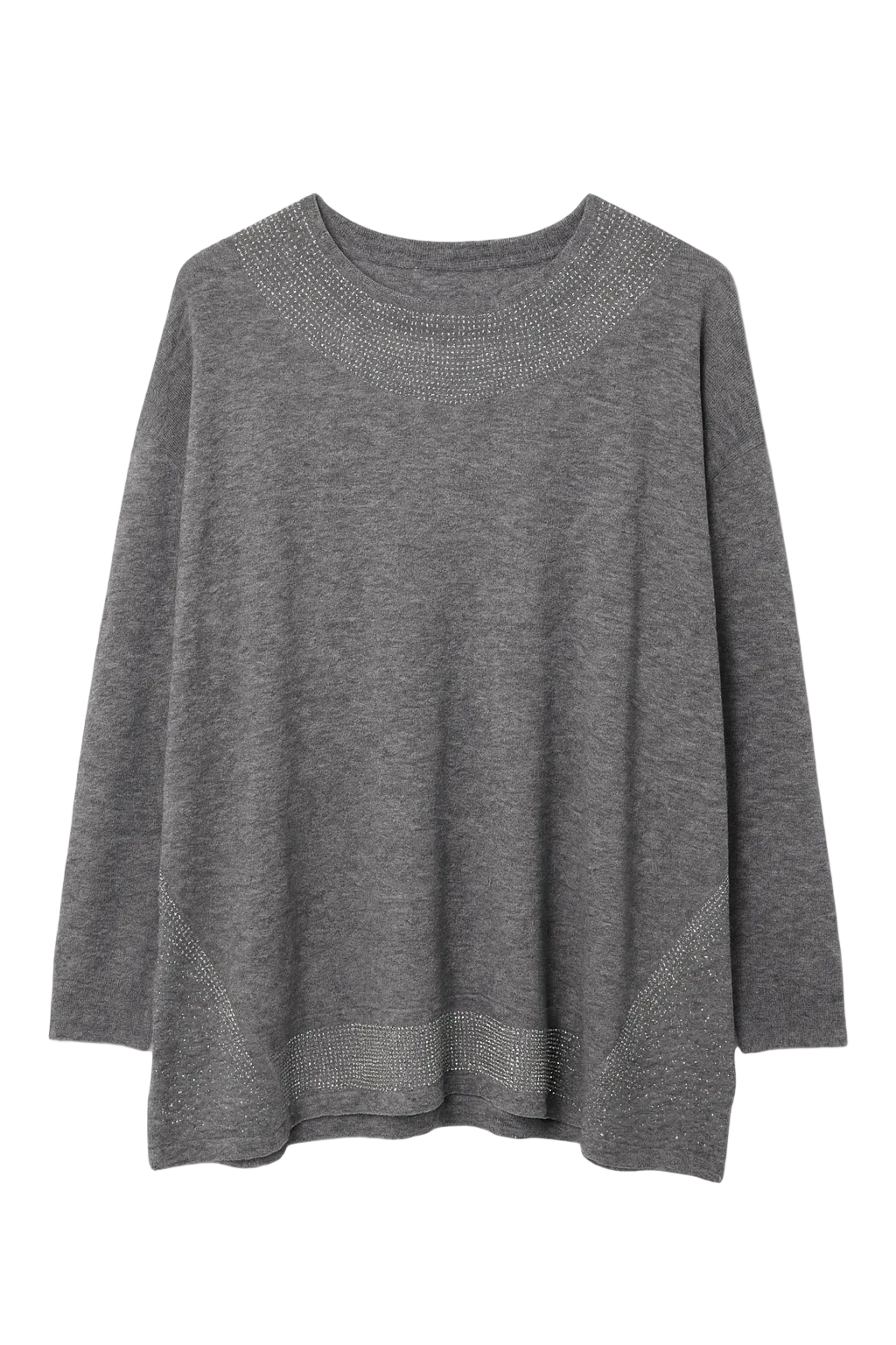 Strikbluse, Blingkanter