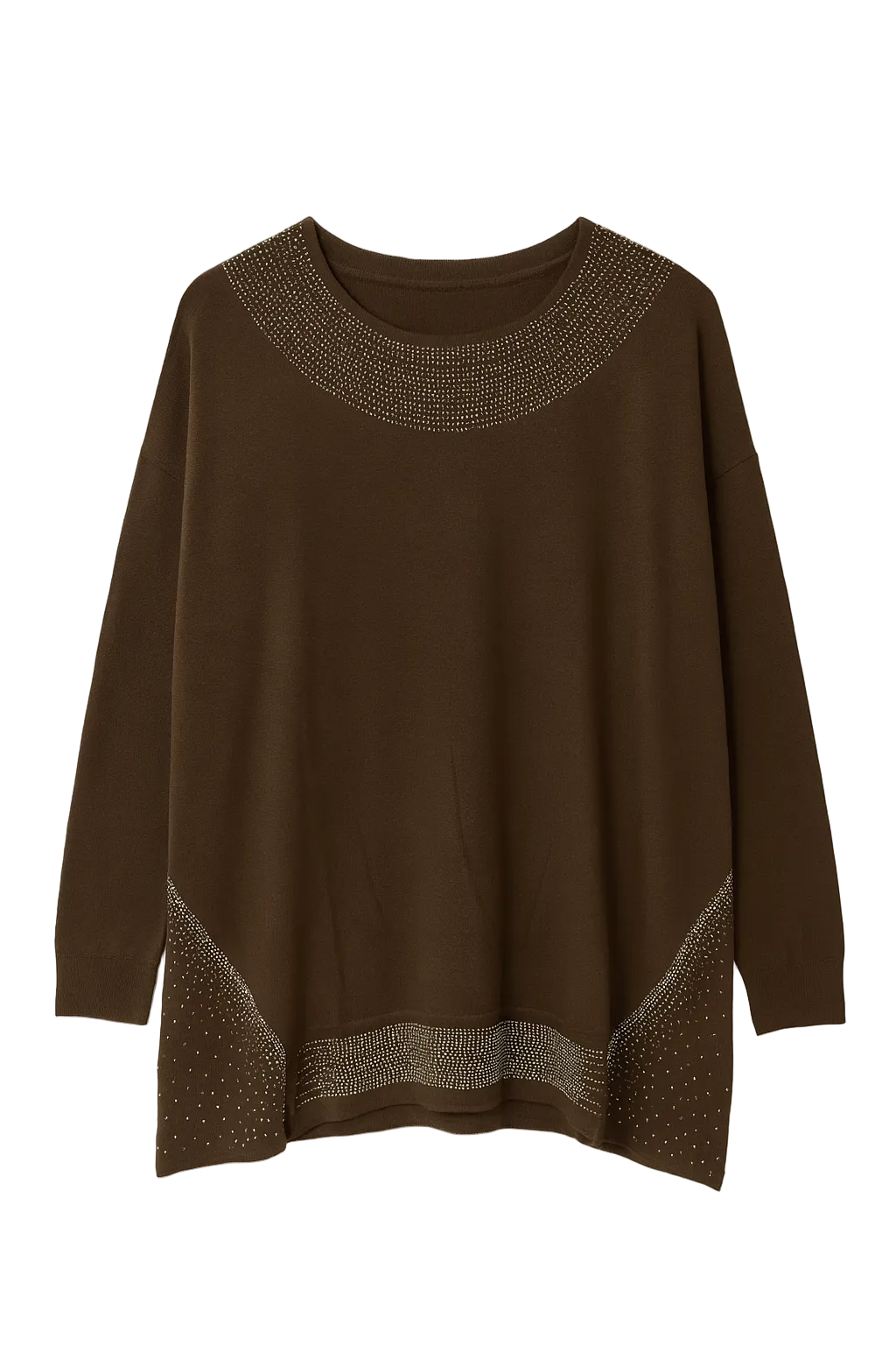 Strikbluse, Blingkanter