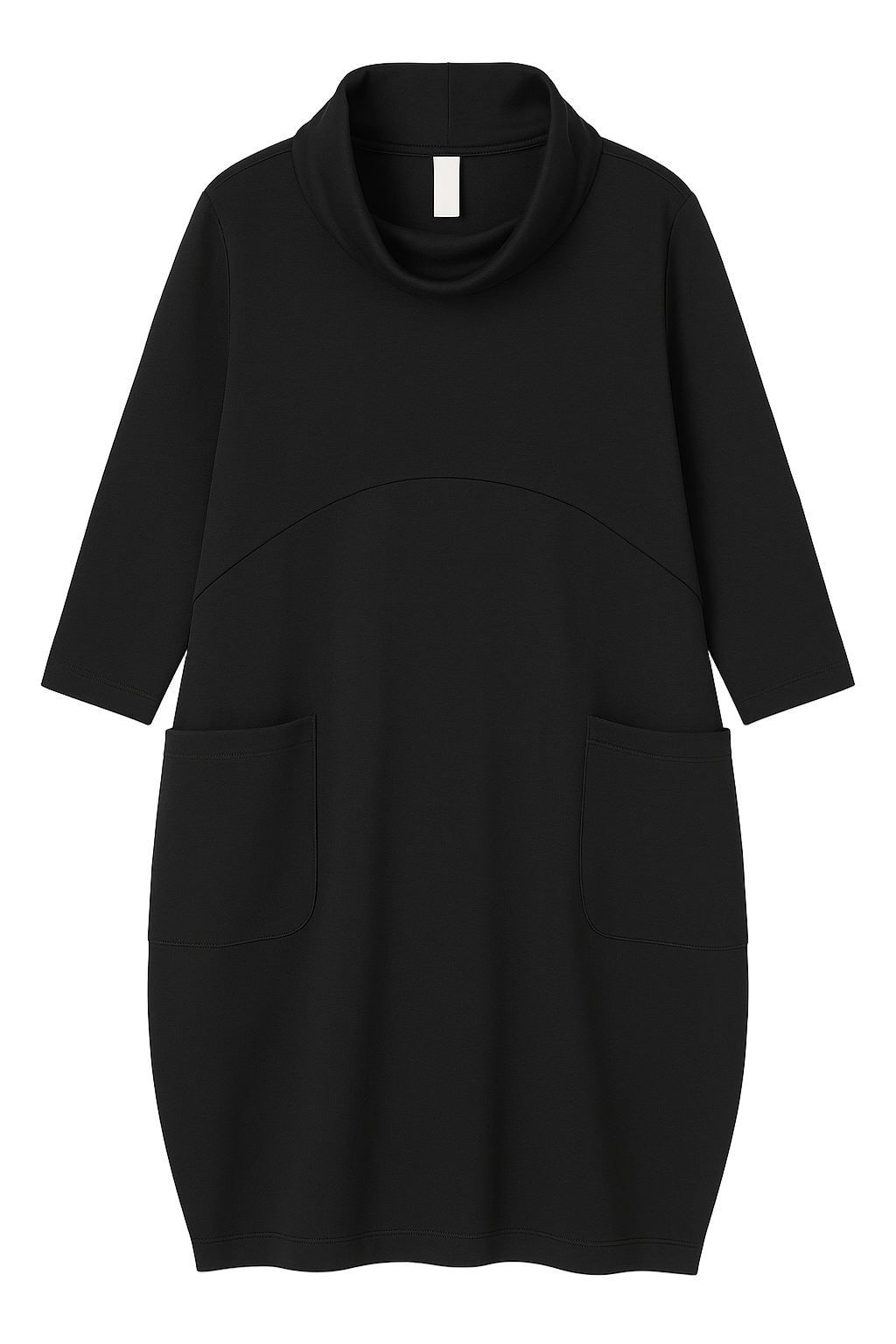 Sweatshirtkjole med lommer