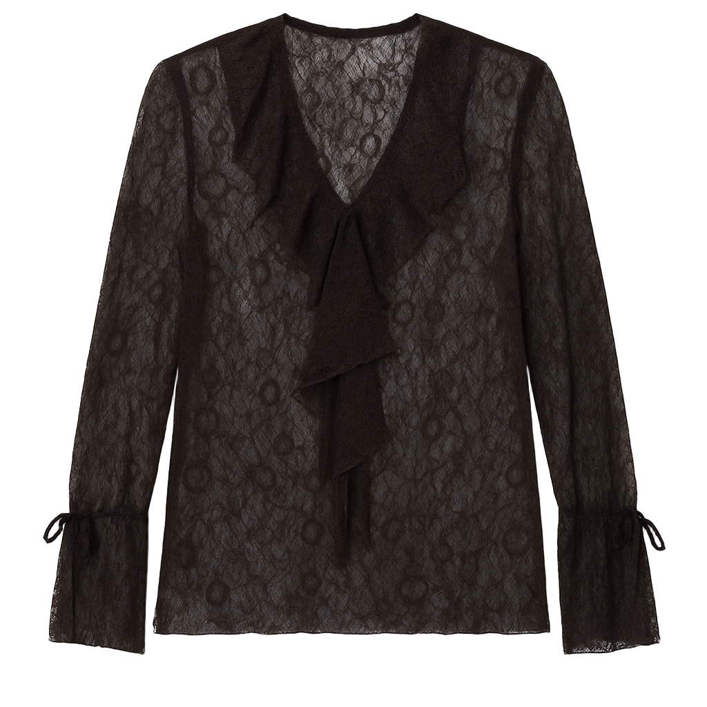 Blondebluse Flæser - Brystmål 120cm