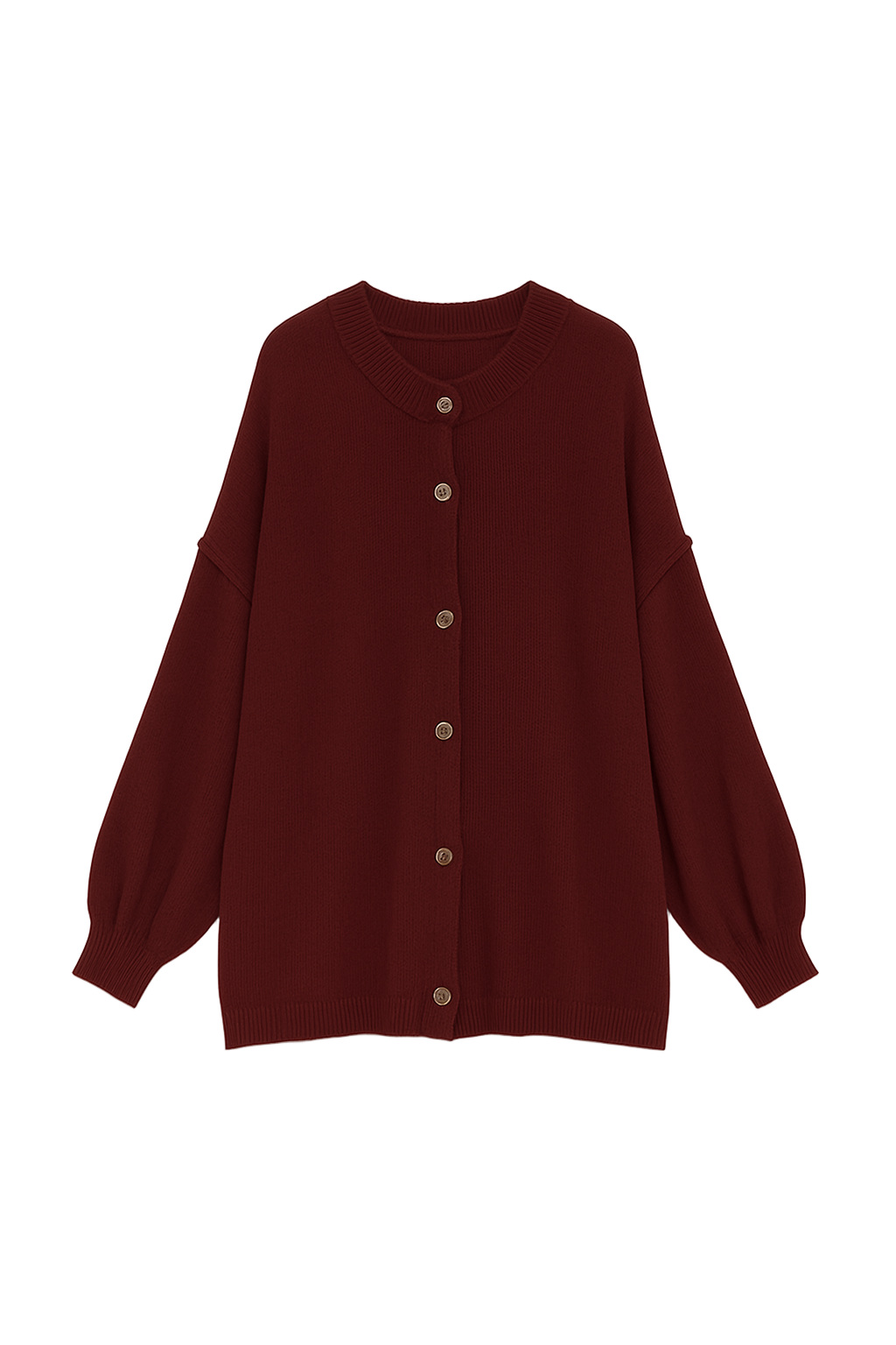 Strikcardigan, Knapper