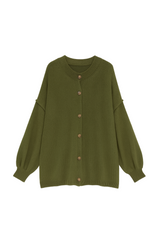 Strikcardigan, Knapper