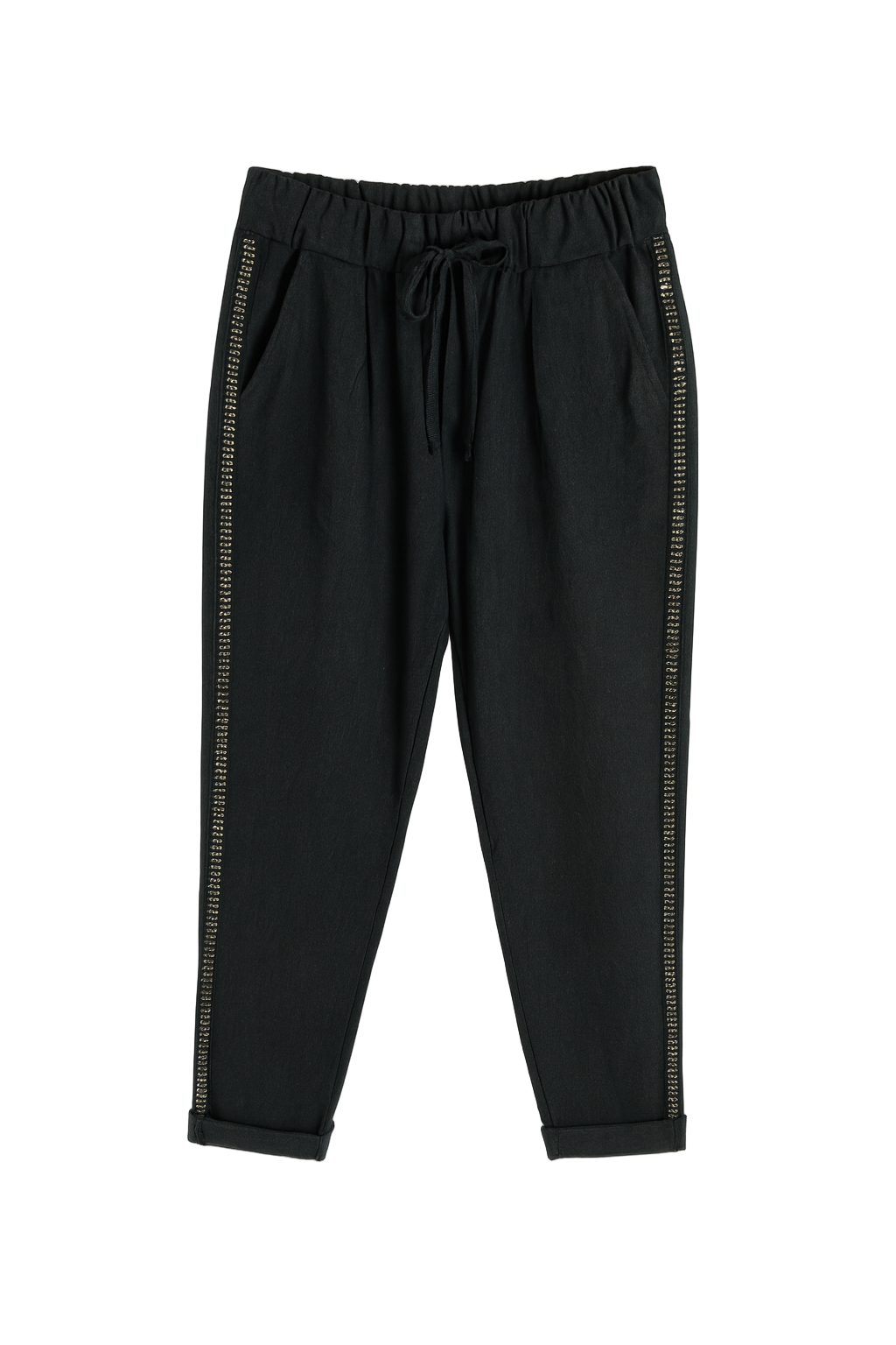 Bukser med blingstribe by Krone 1