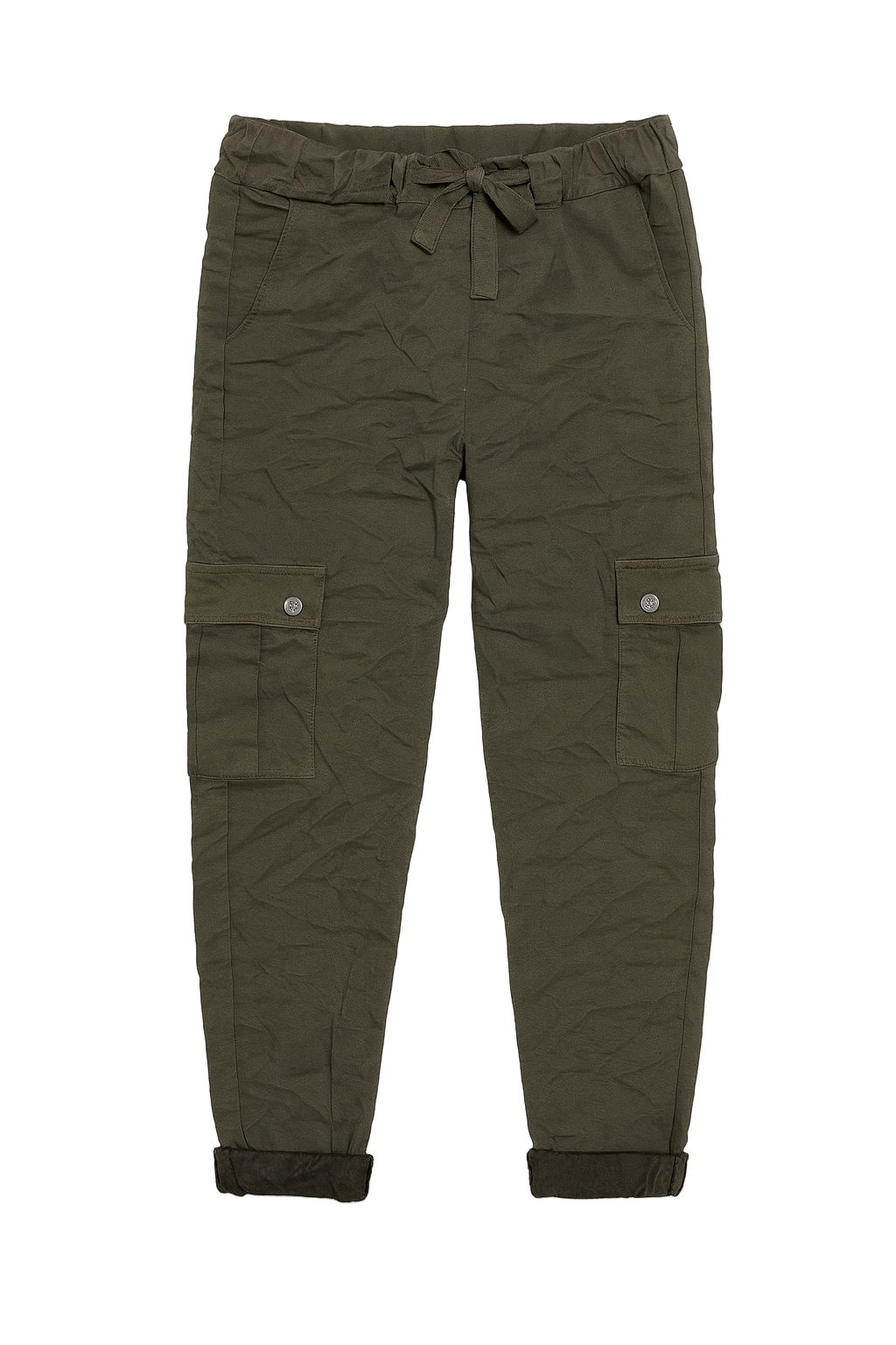 Cargo strækbukser med lommer by Krone 1