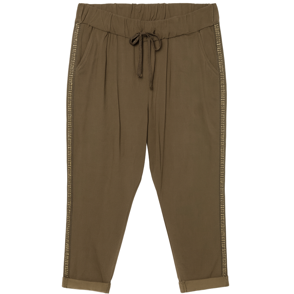 Bukser med blingstribe by Krone 1