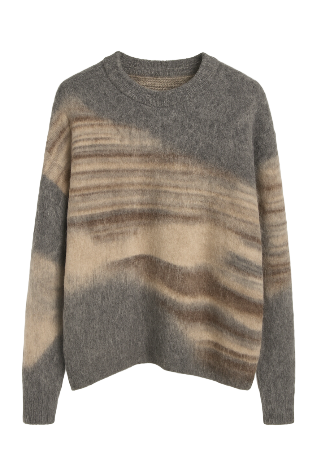 Vamset herre strik - multifarvet by Krone 1