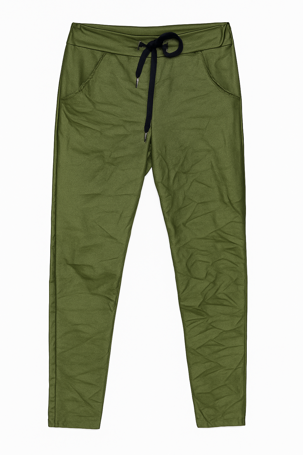 Strækbukser imiteret skind by Krone 1