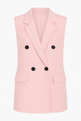 Kort blazer vest by DLG