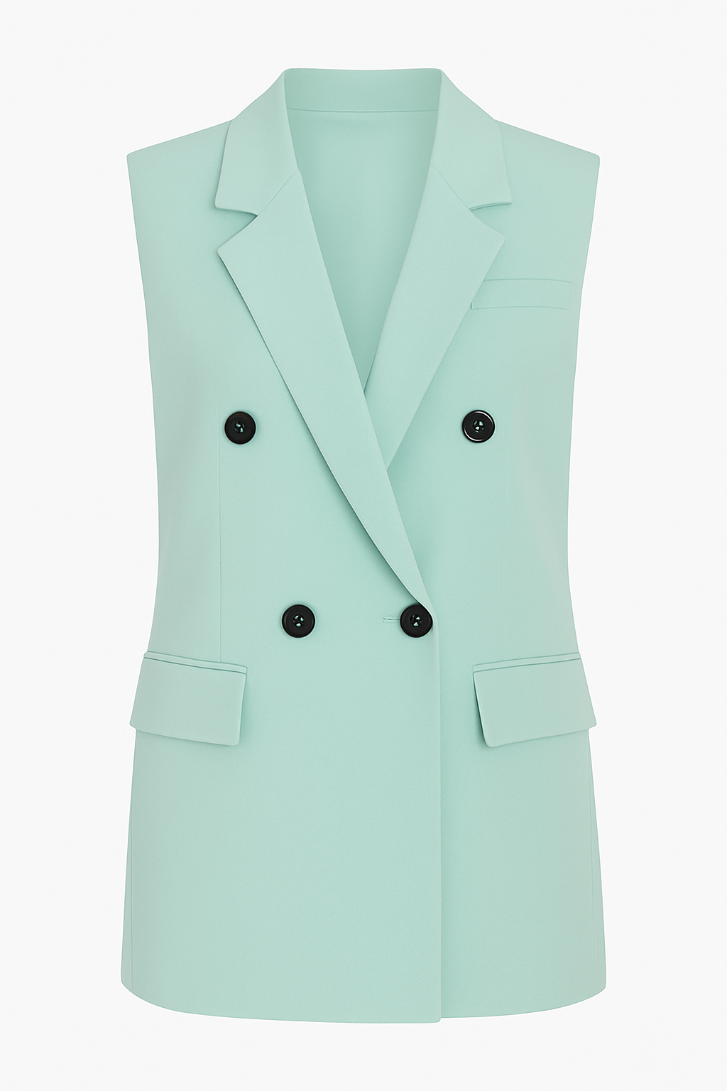 Kort blazer vest by DLG