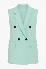 Kort blazer vest by DLG