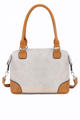 Taske med brune detaljer 28x15x20cm - Ingen returret by JGL