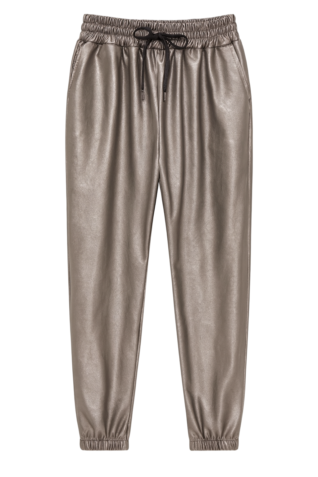 Bukser i læderlook - Str. 38-48 by Krone 1