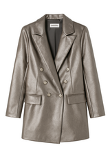 Blazer i læderlook - Brystmål 130cm by Krone 1