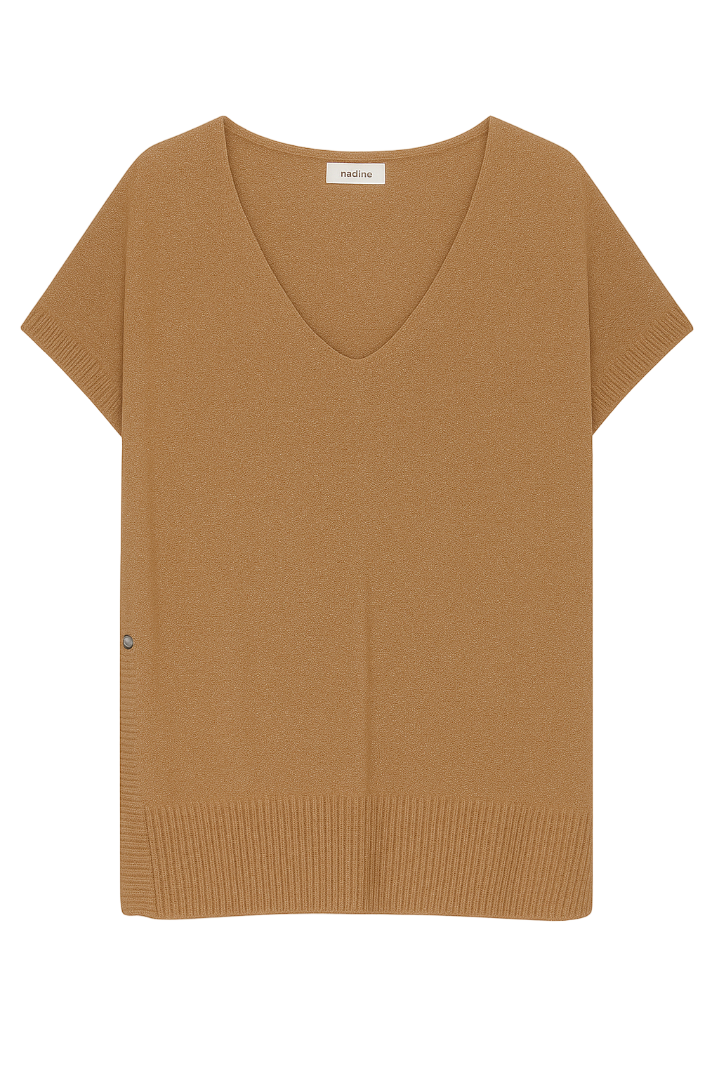 Strikvest med knap og lurex - Brystmål 140cm by Krone 1