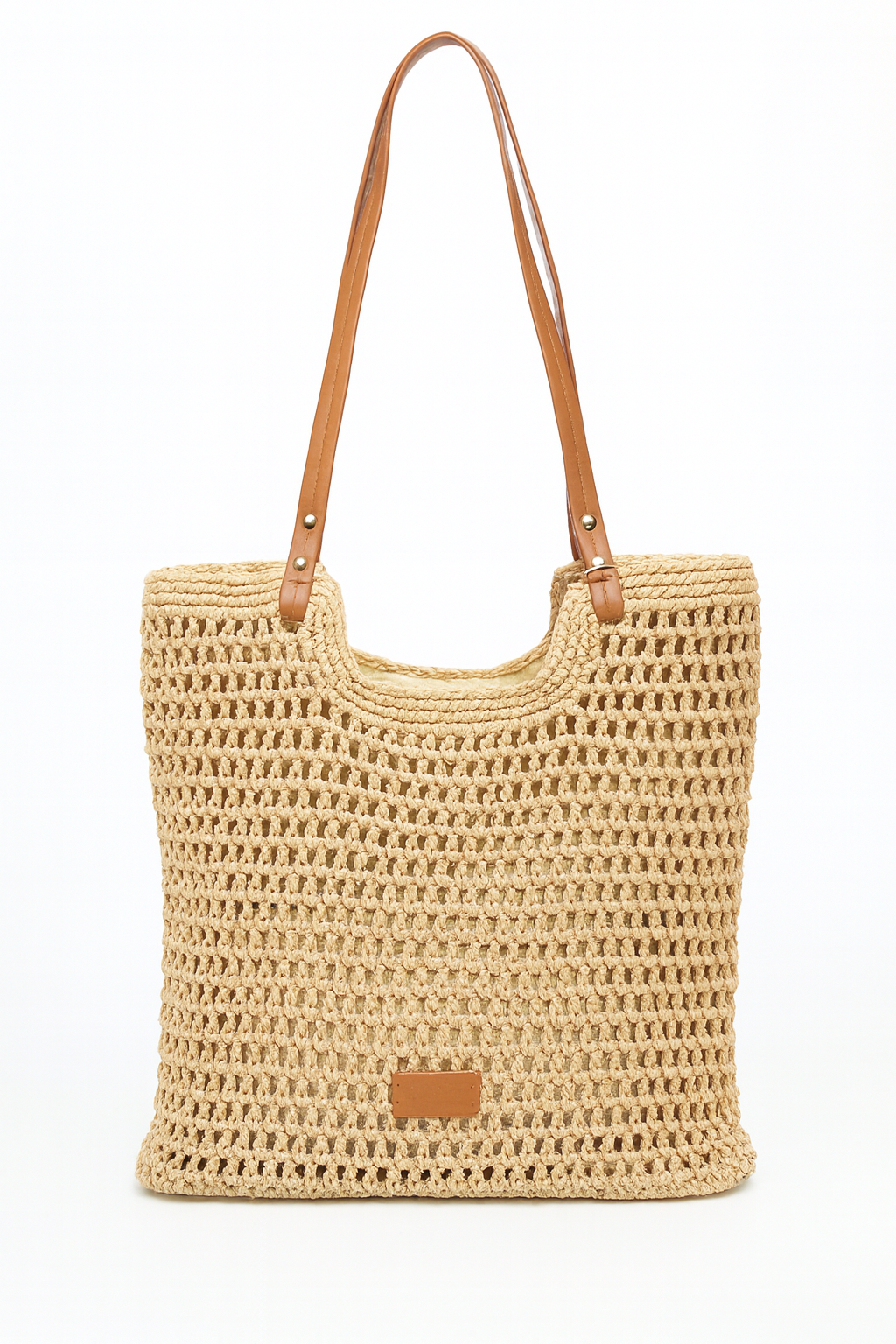 Hæklet shoppertaske 33x33cm by JGL