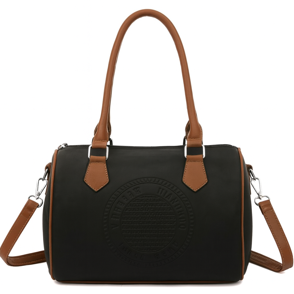 Speedy taske med tryk 30x18x23 by Krone 1