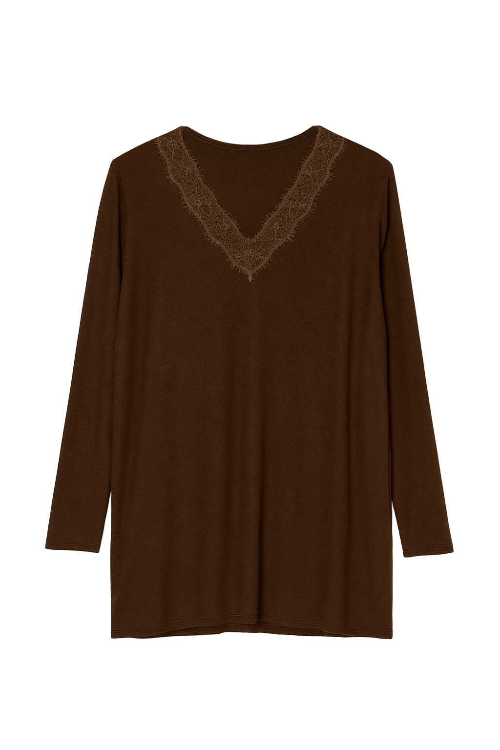 Strik med blonde - Brystmål 140cm by Krone 1