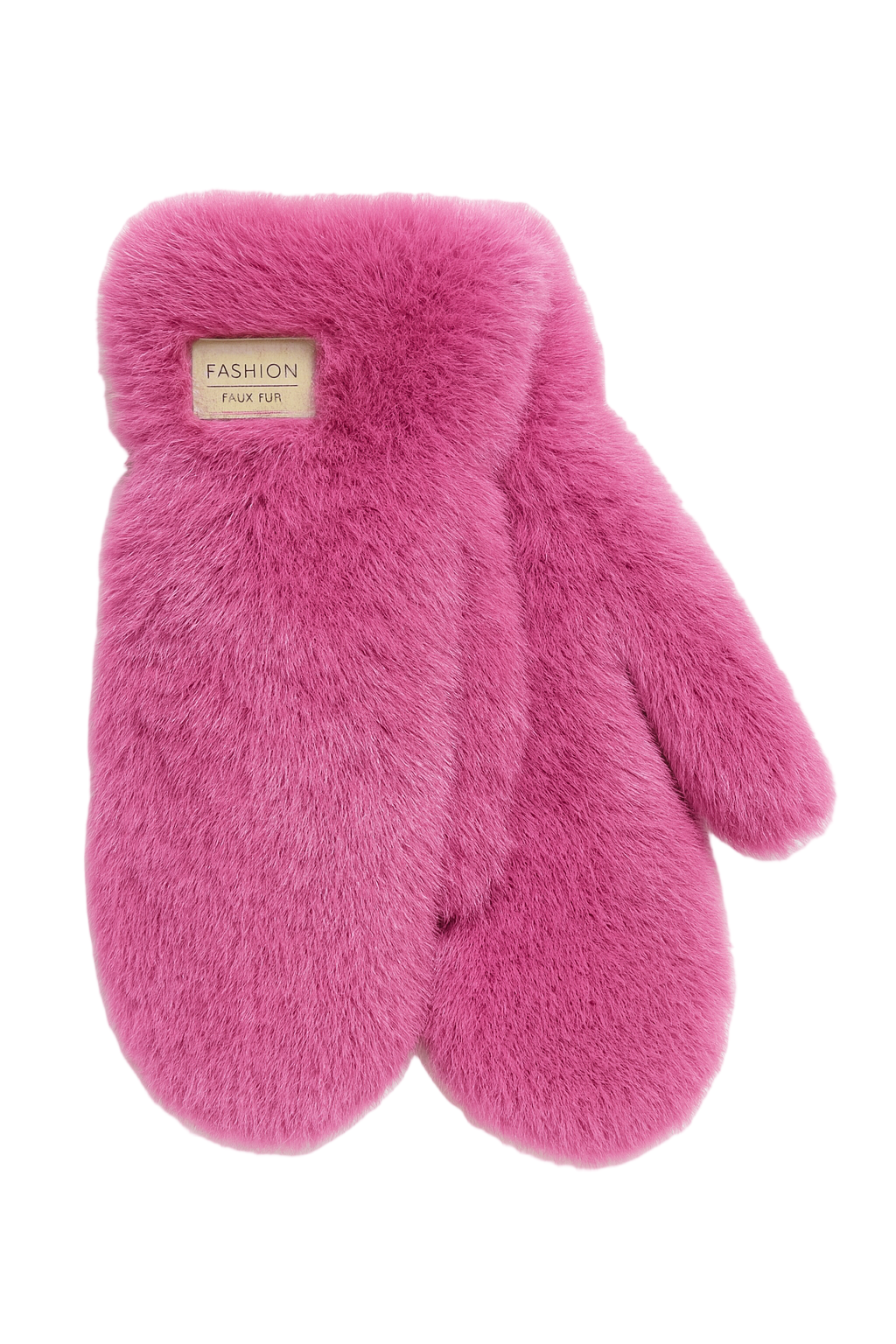 Faux pels luffer fashion