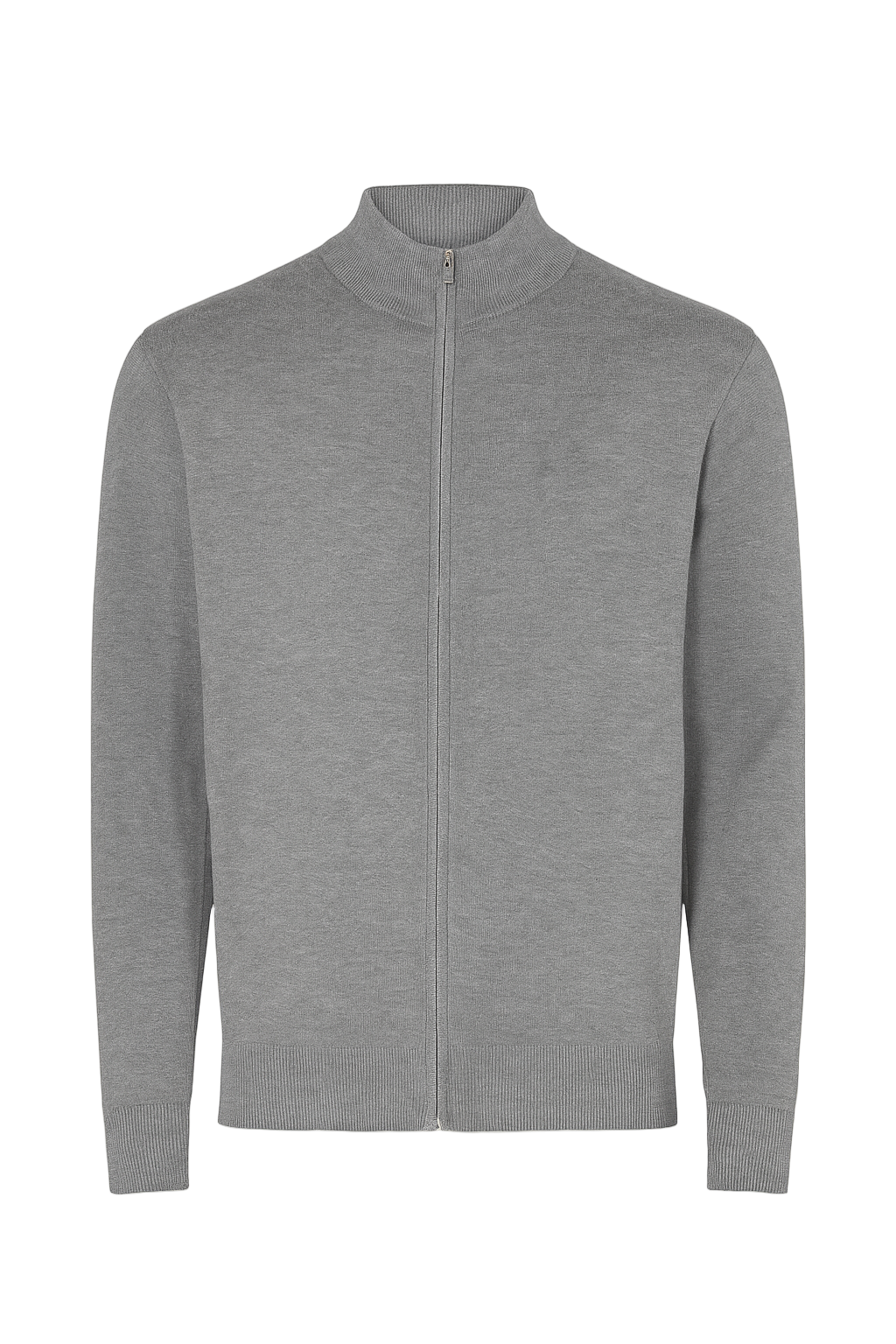 Herre strikcardigan med lynlås - Ingen returret - ITNOV24 by Krone 1