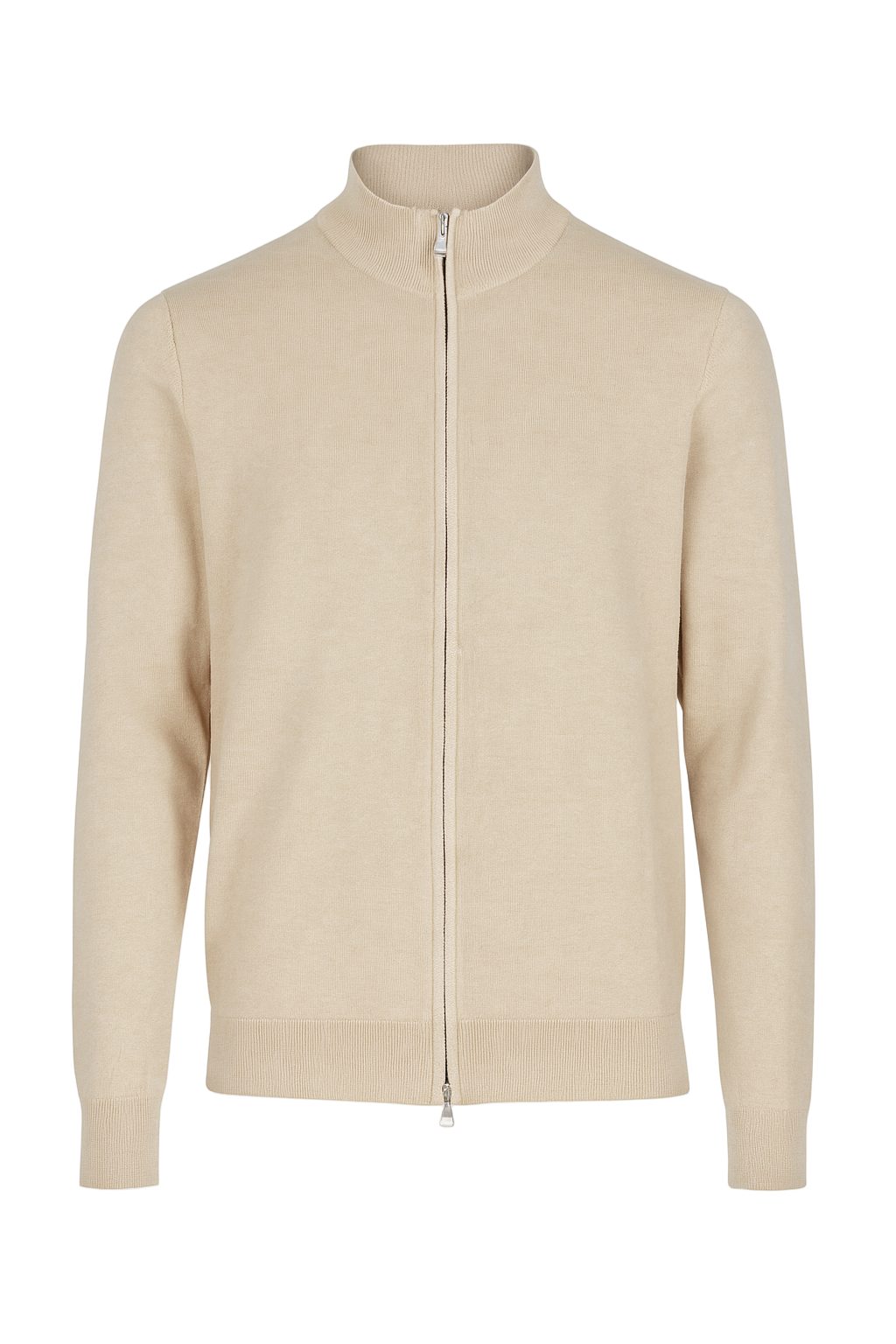 Herre strikcardigan med lynlås - Ingen returret - ITNOV24 by Krone 1