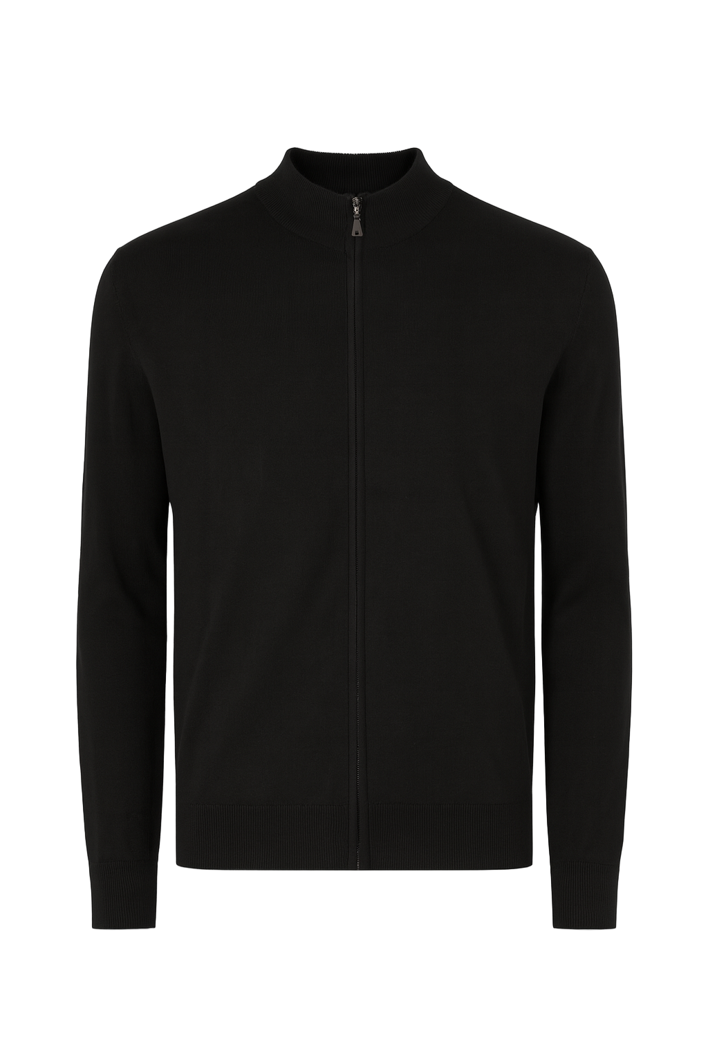 Herre strikcardigan med lynlås - Ingen returret - ITNOV24 by Krone 1