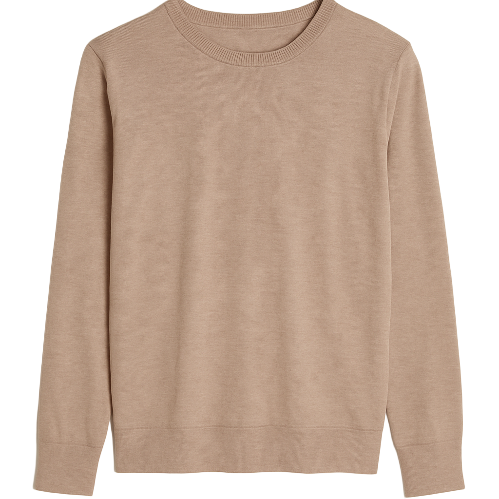 Crewneck herre strik - Ingen returret - ITNOV24 by Krone 1