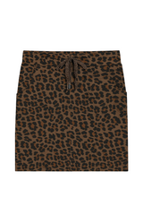 Mirakelnederdel med leopard print by Krone 1