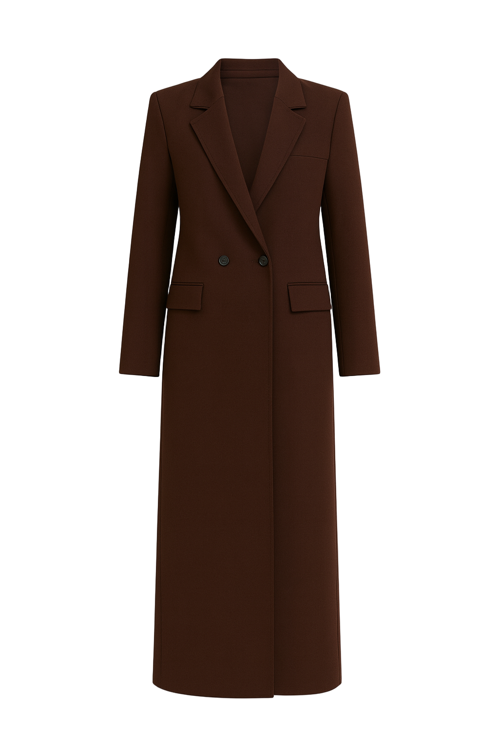 Lang blazer frakke by DLG