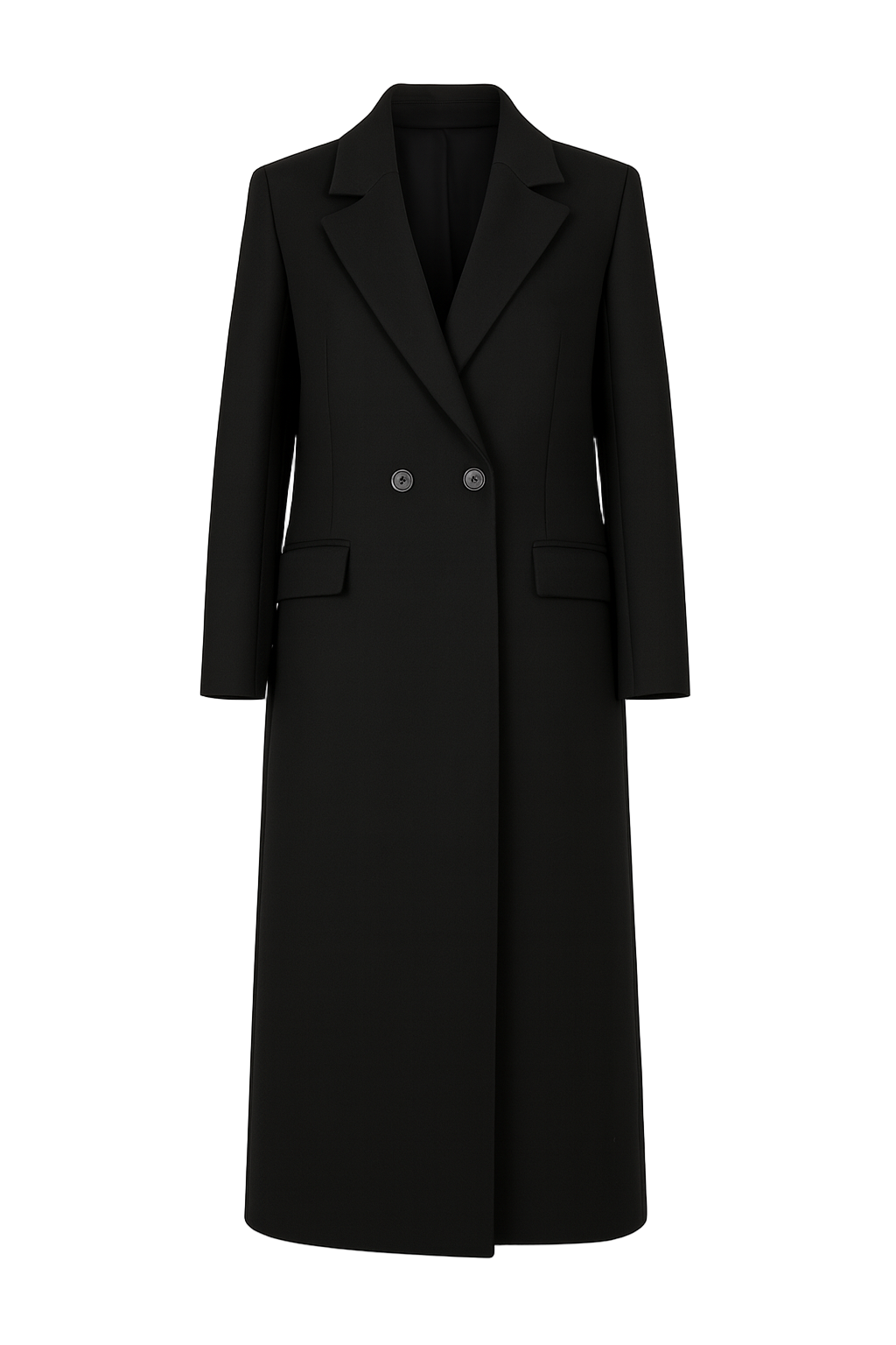 Lang blazer frakke by DLG