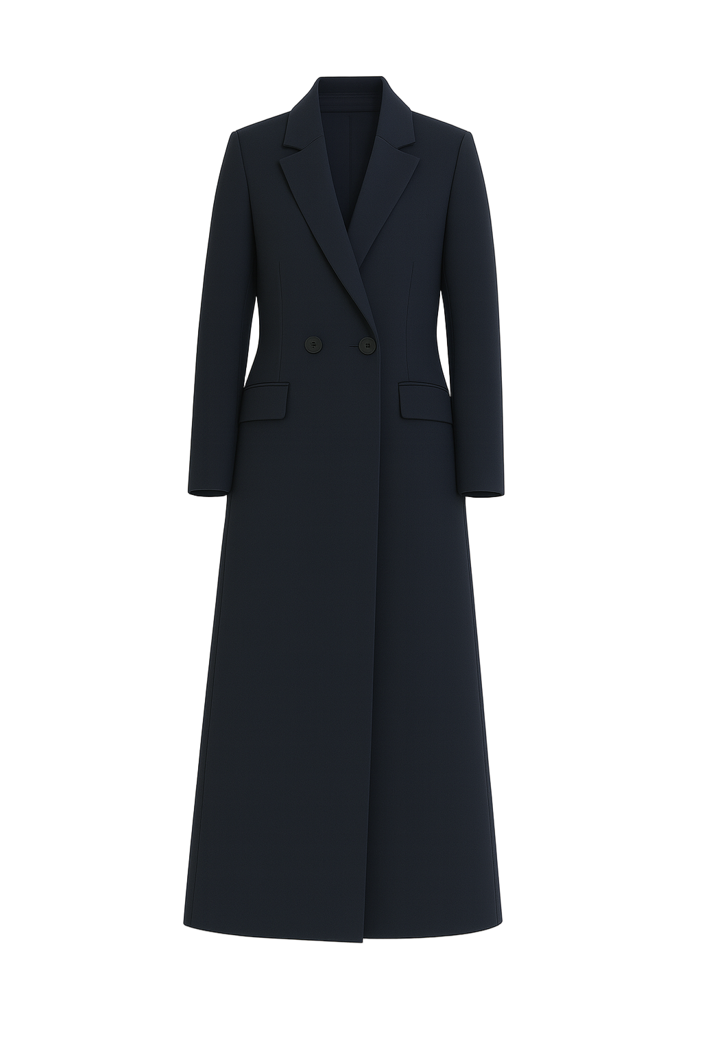 Lang blazer frakke by DLG