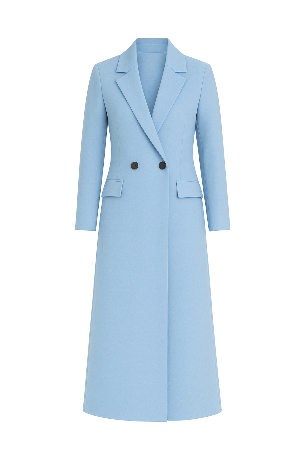 Lang blazer frakke by DLG