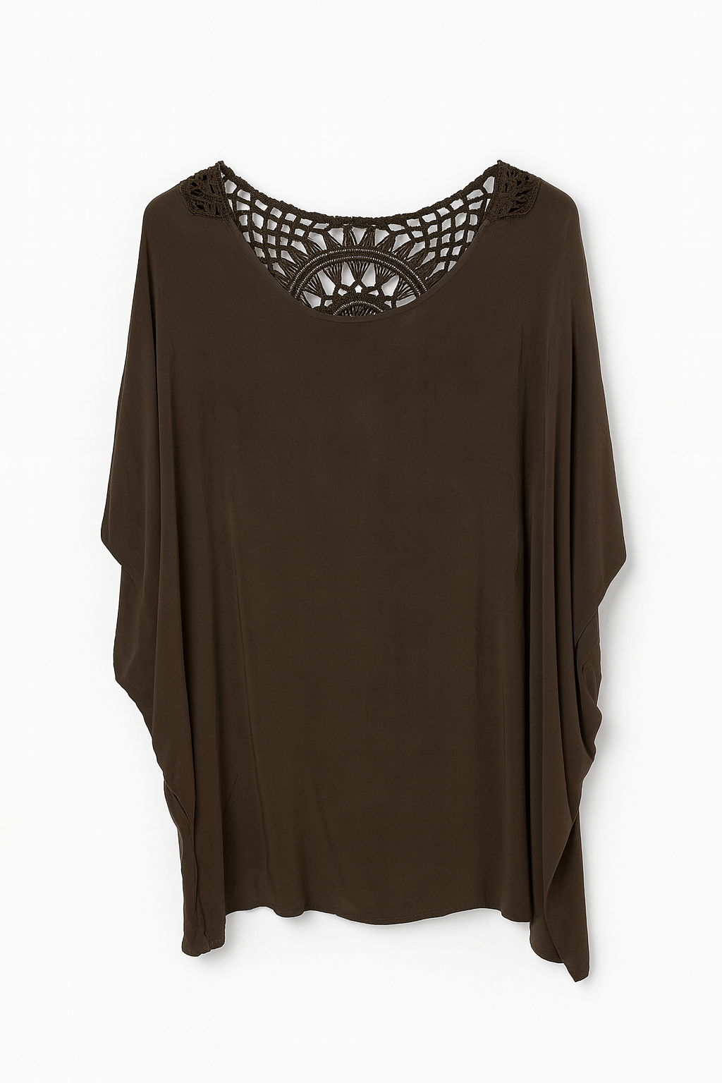 Bluse med hæklet ryg by Krone 1