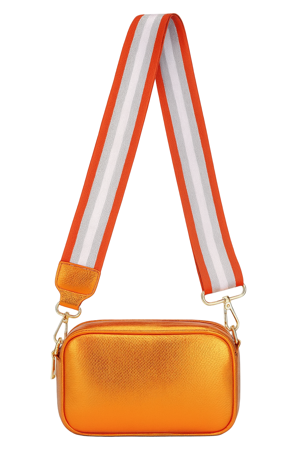 Taske med Taskestrop Metallic L22 x H15 cm by Krone 1